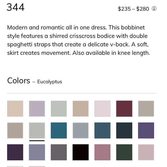 W-TOO 344 Bridesmaid Dress - Picture 2 of 4